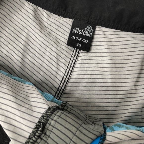 Molokai Men’s Board Shorts Surf Swim Beach River - Picture 6 of 8